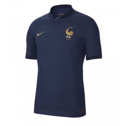 France Aurelien Tchouameni #8 Replica Home Stadium Shirt World Cup 2022 Short Sleeve